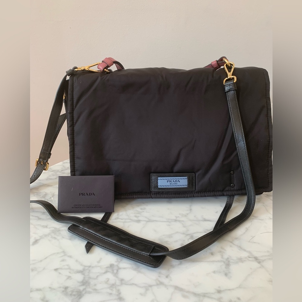 Prada Etiquette Flap Bag Tessuto bag